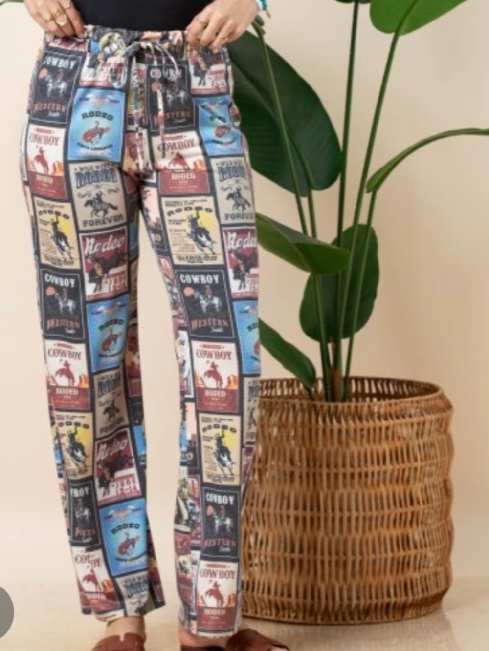 Blue Rodeo Knit Pants - Picture 7 of 10